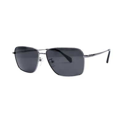 Gambar Parim Eyewear Sunnies Kacamata Sunglasses Aviator Square Metal - Abu-Abu
