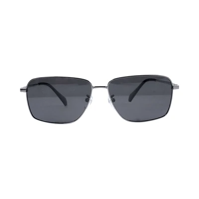 Gambar Parim Eyewear Sunnies Kacamata Sunglasses Aviator Square Metal - Abu-Abu