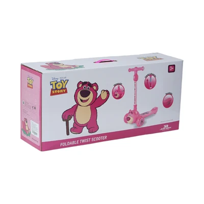 Gambar Disney Skuter Anak 3 Roda 3D Lotso - Pink