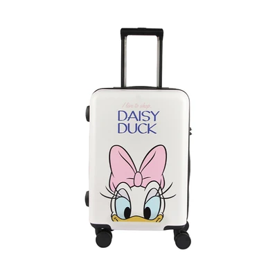 Gambar Mesuca Koper Pc & Abs Tsa Lock Daisy Duck Dh20312 - Putih
