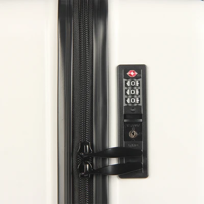 Gambar Mesuca Koper Pc & Abs Tsa Lock Daisy Duck Dh20312 - Putih