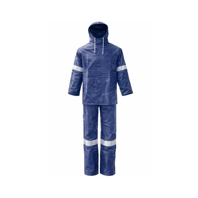 Gambar Krisbow Ukuran M Jas Hujan PVC - Biru Navy