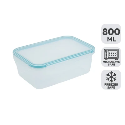 Gambar Kris Wadah Makanan Plastik Rectangle 800 ml - Hijau