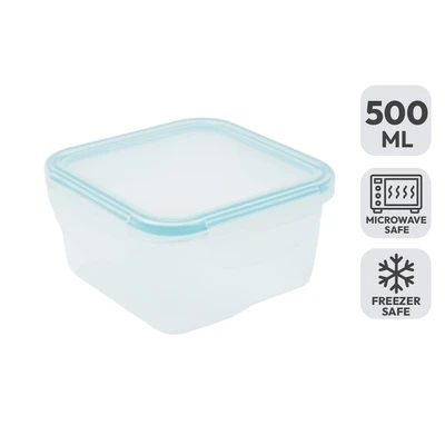 Gambar Kris Wadah Makanan Plastik Square 500 ml - Hijau
