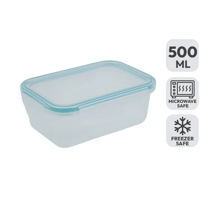 Gambar Kris Wadah Makanan Plastik Rectangle 500 ml - Hijau