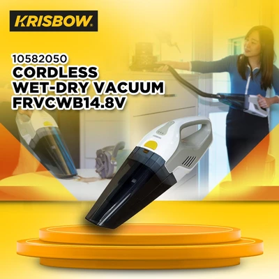 Gambar Krisbow Wet & Dry Vacuum Cleaner Cordless FRVCWB14.8V