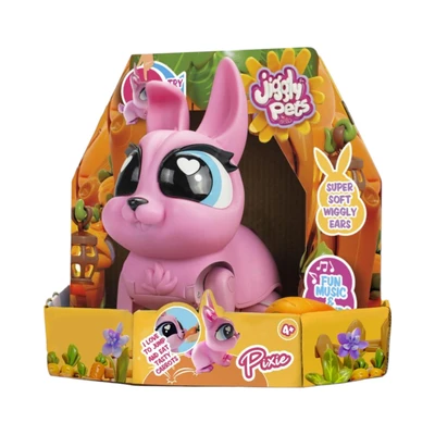 Gambar Jiggly Pets Rubbery Walking Rabbit Jp014