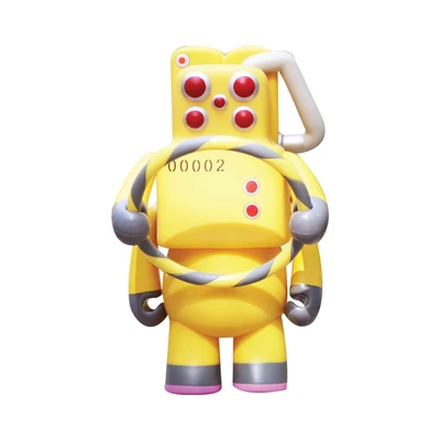 Gambar Herocross Figure Hoopy Monster Inc Cda00002