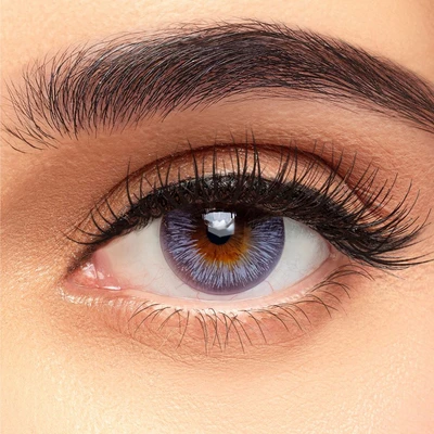 Gambar Acuvue 0.0 Softlens 1-Day Define Lacreon Set 10 pcs - Biru