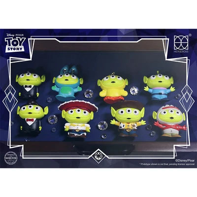 Gambar Herocross Minifigure Alien Crystal Random