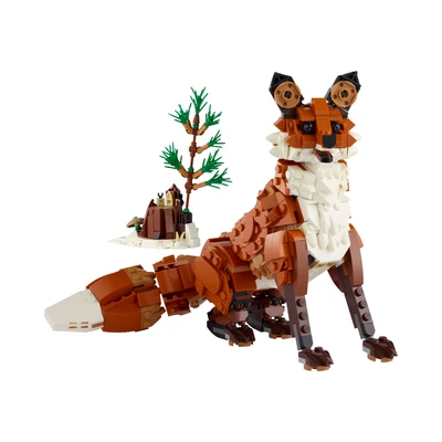Gambar LEGO Creator 3 In 1 Forest Animals Red Fox 31154