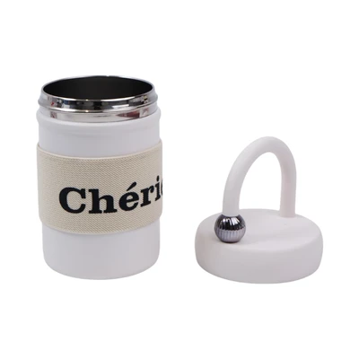 Gambar Ataru Chonel Botol Vacuum Flask Stainless Steel 400 ml - Putih