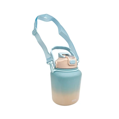 Gambar Ataru Joy Botol Vacuum Flask Stainless Steel 1.1 Liter - Biru Soft