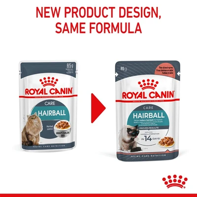 Gambar Royal Canin 85 Gr Makanan Kucing Basah Hairball Care Gravy