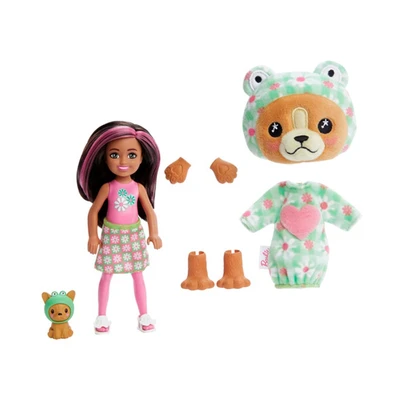 Gambar Barbie Set Boneka Chelsea Dog As Frog Hrk29