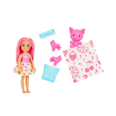 Gambar Barbie Set Boneka Chelsea Pop Up Fruit Hrk58 Random