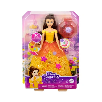 Gambar Disney Princess Boneka Flower Fashion Belle Hwb41