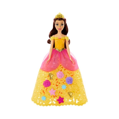 Gambar Disney Princess Boneka Flower Fashion Belle Hwb41