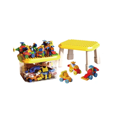 Gambar Bricks Kingdom Set 120 Pcs Building Blocks & Kotak Penyimpanan 7938