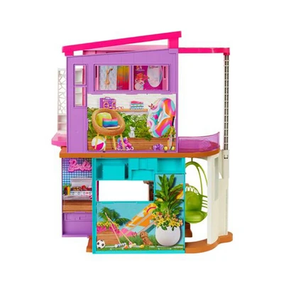 Gambar Barbie Playset Vacation House Hcd50