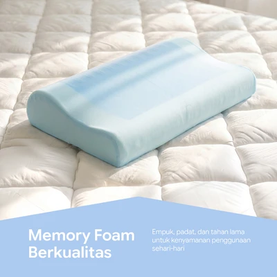 Gambar Informa Sleep 50x30x10 cm Lite Bantal Contour Cool Gel