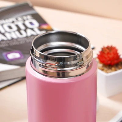 Gambar Picas Julie Botol Vacuum Flask Stainless Steel 400 ml - Pink