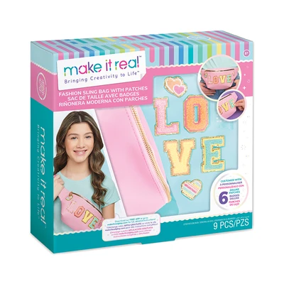 Gambar Make It Real Set Fashion Bum Bag & Patches 1461