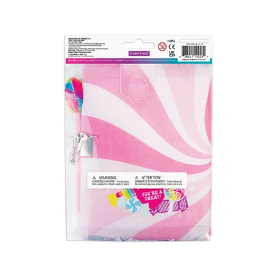 Gambar Make It Real Set Candy Plush Pocket Lock Journal & Pulpen