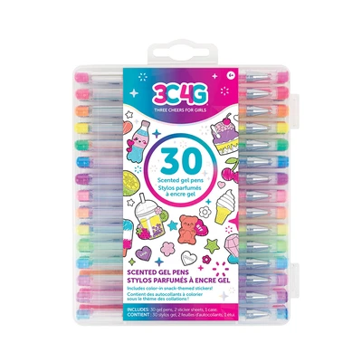 Gambar Make It Real Set 30 Pcs Pulpen Gel Scented - Mix
