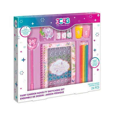 Gambar Make It Real Set Fairy Garden Novelty Sketching - Mix