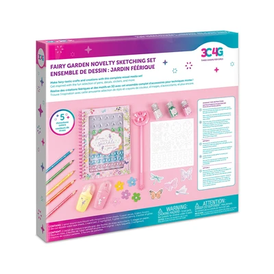 Gambar Make It Real Set Fairy Garden Novelty Sketching - Mix