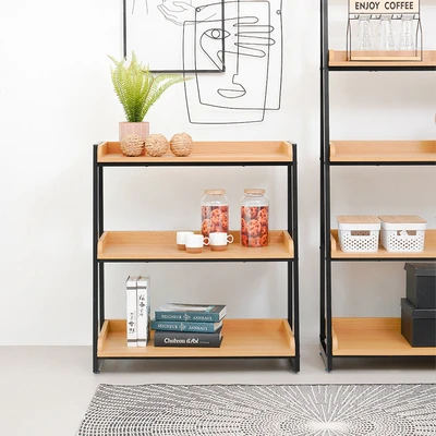 Gambar Informa Mossy Neo Rak 3 Tingkat - Cokelat Oak