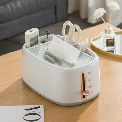 Gambar Stora Kotak Tisu Toaster - Abu-Abu