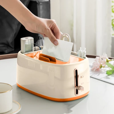 Gambar Stora Kotak Tisu Toaster - Oranye