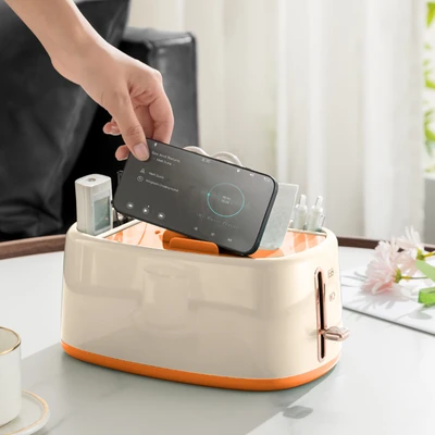 Gambar Stora Kotak Tisu Toaster - Oranye