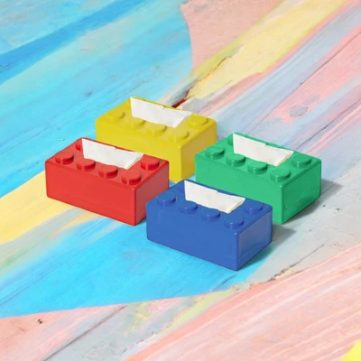 Gambar Stora Kotak Tisu Block - Biru