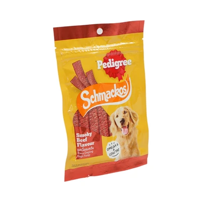 Gambar Pedigree Schmackos Camilan Anjing Smokey Beef 70 gr