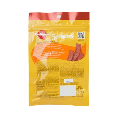 Gambar Pedigree Schmackos Camilan Anjing Smokey Beef 70 gr