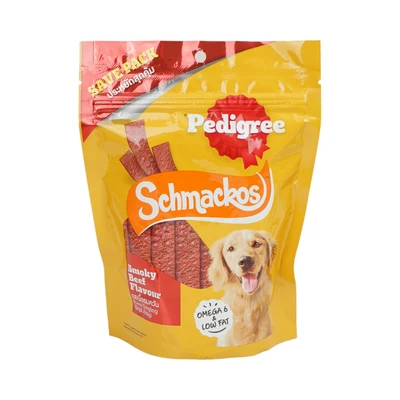 Gambar Pedigree Schmackos Camilan Anjing Smokey Beef 300 gr