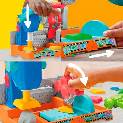 Gambar Play Doh Playset Stamp & Saw Tool Bench