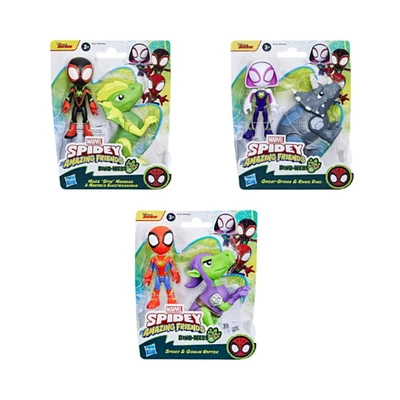 Gambar Spidey Amazing Friends Set Minifigure Hero Dino Webs Random