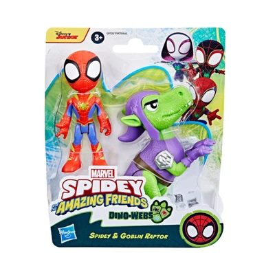 Gambar Spidey Amazing Friends Set Minifigure Hero Dino Webs Random