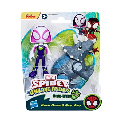 Gambar Spidey Amazing Friends Set Minifigure Hero Dino Webs Random