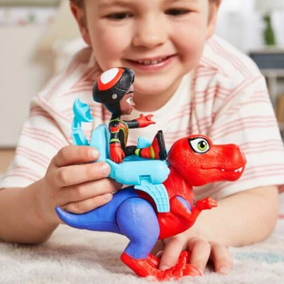 Gambar Spidey Amazing Friends Set Minifigure Lg Dino Hero Acsry Random