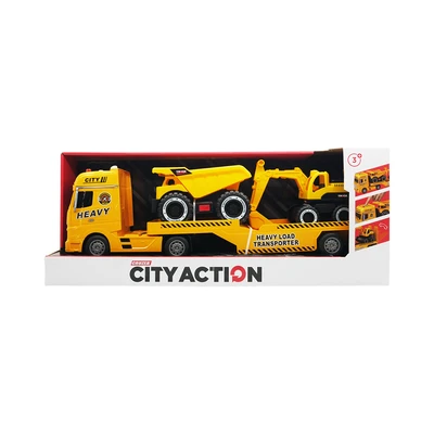Gambar Cruzer 1:16 Set City Action Friction Construction Truck