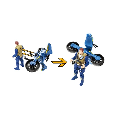 Gambar Chap Mei Set Acid Morphozor Cycle Glider - Biru