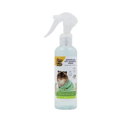 Gambar Paws N Tail 200 Ml Sampo Dry Spray White Tea