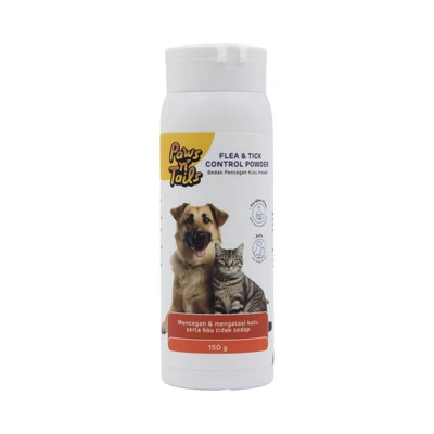 Gambar Paws N Tail 150 Gr Bedak Hewan Anti Flea & Tick