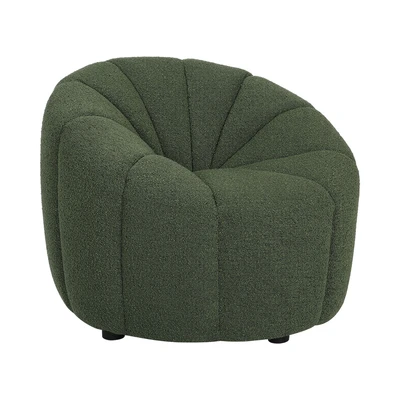 Gambar Informa Yolland Kursi Lounge Fabric 1 Seater - Hijau
