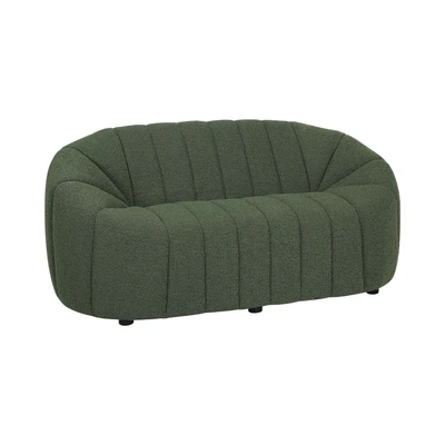 Gambar Informa Yolland Kursi Lounge Fabric 2 Seater - Hijau
